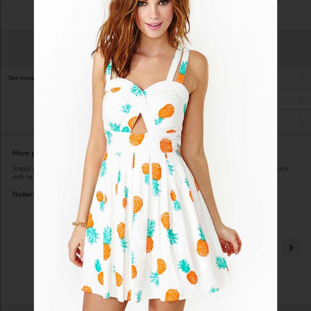 203 pineapple punch dress